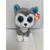 Ty Beanie Boos  SLUSH The Husky Dog 6" PLUSH New MWMT's