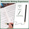 M&G Gel Pen Medium Point 0.5mm, 12 Pcs Smooth Black