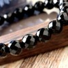 Men's Women's Onyx Bracelet, Black Agate, Natural Stone, Power Stone,