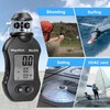 WapoRich Mini Wind Gauge, 360° Cup Anemometer Handheld Wind Gauge