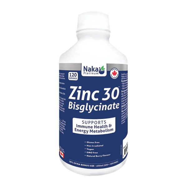 Naka Platinum Zinc 30 Bisglycinate 500+100mL