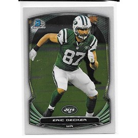 Eric Decker 2014 Bowman Chrome New York Jets Card #74