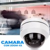 EGTMA Cámara Inalámbrica Ip Domo 4mp Con App Infrarrojos Hd