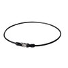Phiten Titanium Necklace X30 Moda Black 17" Titanium Necklace