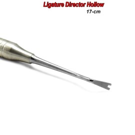 MEDSPO Professional Dental Elevators | Composite Restorative Implants | Luxating Filling | Surgical Root Extraction Spreading | Osteotome Periotome Instruments (Ligature Director Hollow)