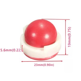 zalati Primer Bulbs 2 Pack for Briggs and Stratton 494408 & 694394 Replacement Rubber Carburetor