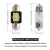 iBrightstar Newest 9-30V Extremely Bright DE3175 DE3021 Festoon LED Bulbs