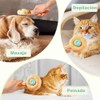 2 Piezas Cepillo para Gato, Autolimpiante Cepillos de Aseo para