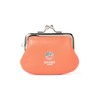 Beams Japan Matsunoya Cowhide Leather Mini Wallet Pouch, orange, ONE