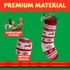 JOYIN 3 Pack 45cm Knit Christmas Stockings, Large Rustic Yarn