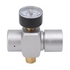 Water Pressure Reducing Valve 0‑60PSI Stainless Steel Pressure Regulator Multifunctional