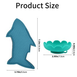 8-Pack Silicone Popsicl-e Holders & Ice P-op Sleeves