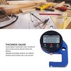 Electronic Thickness Meter 0.0005in Resolution High Accuracy Portable Digital Thickness