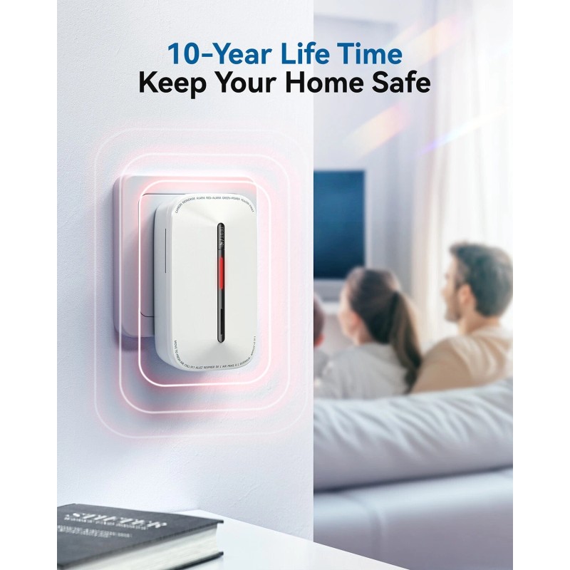 Siterwell 2025 NEW SITERWELL Plug in Carbon Monoxide Detector 10