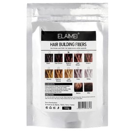 Hair Fibers Spray Refill Powder 100 Grams,Medium Brown,Thinning Fine Hair Loss Concealer,Undetected & Unscented,Refill Exsiting Shaker Bottle