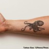 Large 'Octopus' Temporary Tattoo (TO00021125)