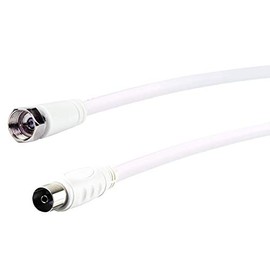 Schwaiger KVCK171532 SAT Adapter Cable 75 dB, F/IEC Female 1.5 m White