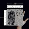 CrafTreat Diamond Pattern Stencils for Painting on Wood, Canvas, Paper,