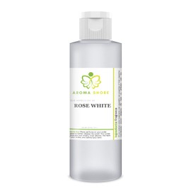 Aroma Shore Perfume Oil - Our Impression Of and compatible with Rose White, 100% Pure Uncut Body Oil Our Interpretation, Perfume Body Oil