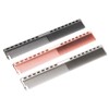 3pcs Space Aluminum Comb Set AntiStatic Wide Fine Tooth Hair