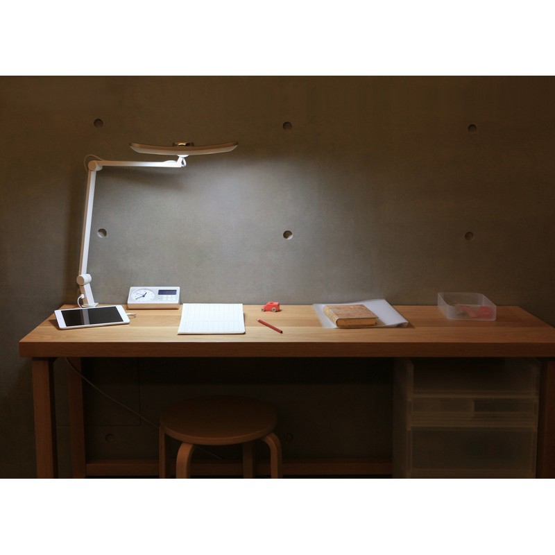 BenQ WiT Table Clamp for E-Reading Desk Lamp, Steel, White,