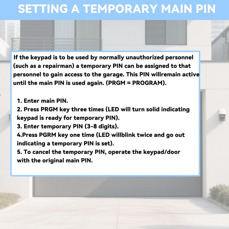 for Genie Garage Door Opener Keypad Compatible with All Genie