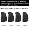 ontto Key Shell Case Fit for GMC Yukon/XL/Denali,Sierra 1500 2500HD
