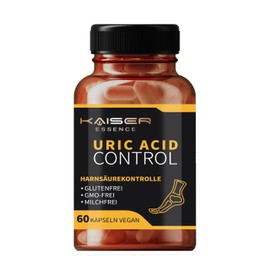 Uric Acid Control | Supplement | 60 Kaps. | Nahrungsergänzung für eine bessere Harnsäure