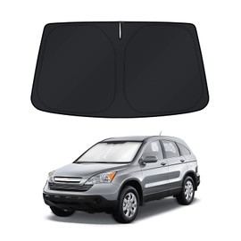 KUST Windshield Sun Shade for 2007–2011 Honda CR-V Window Shade Sun Visor Cover Foldable Blocks UV Rays Keep Your Car Cooler