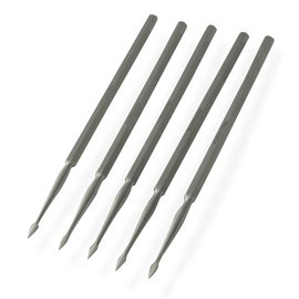 5x Dissecting Needle Full Metal Straight Lanzettenförmig 1 A Quality, Stainless Steel, Dissecting Needle Lance