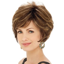 Xinkaishi Short Wigs for Women Pixie Cut Wig, Daily Use wig+wig cap