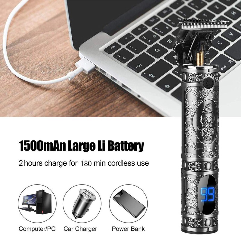 Suttik Hair Trimmer for Men, Professional Hair Clippers for Barber,