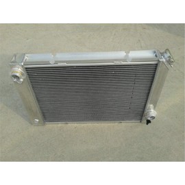 MONROE RACING 3 ROW ALUMINUM RADIATOR FOR 1984 1985 1986 1987 1988 Pontiac Fiero 2.5L/2.8L I4/V6 84 85 86 87 88 Aftermarket Compatible Replacement