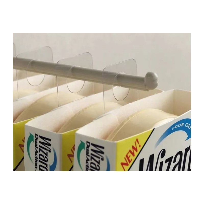 Exhivit Perchas Adhesivas , Colas De Pato, Paquete De 1,000