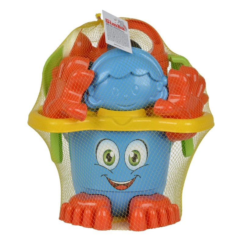 Simba 107113021 Bucket Set with Feet, 2 Assorted