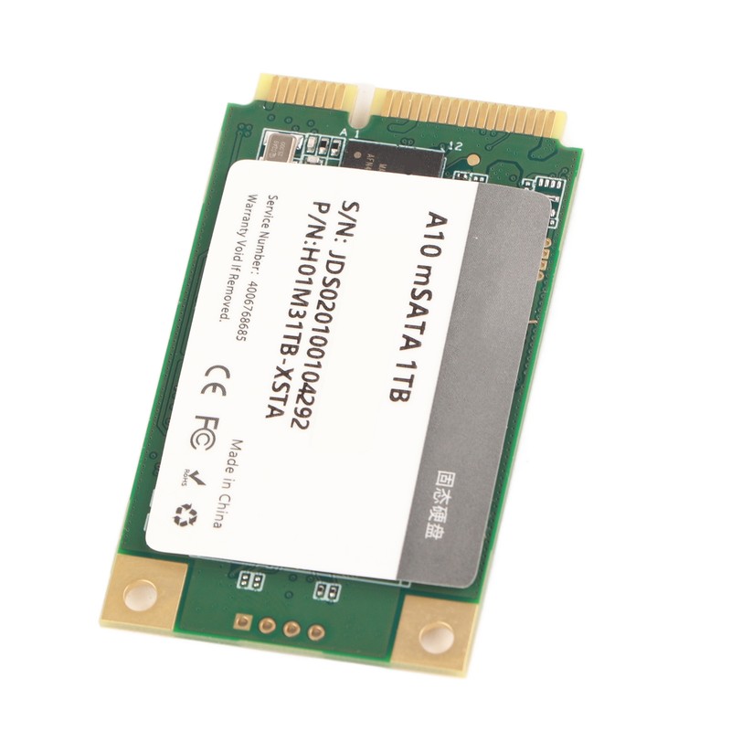 Internal Gaming SSD MSATA 6Gbps 3D TLC NAND ECC 500MB/s