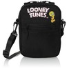 Shoulder bag with mesh pocket