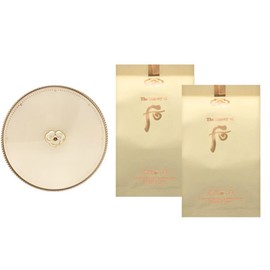 The Whoo Gongjinhyang Mi Luxury Golden Cushion No. 21 Main Product + 2 Refills / 더후 공진향 미 럭셔리 골든 쿠션 21호 본품+리필2개