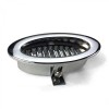 American Shifter Company Billet Chrome Oval AC Air Conditioning Heater