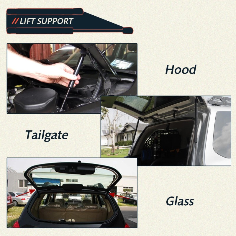 Unbranded 2X 4673 ToolBox Strut Gas Spring Shock Trunk Hatch