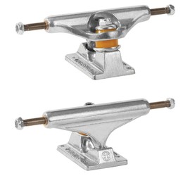 Independent Silver 139mm Truck 8.0" Package Skateboard Spitfire Wheels 53mm Abec 7 Bearings