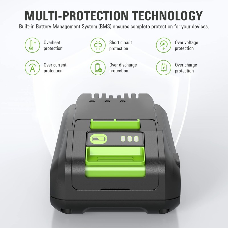 Greenworks 24V 2.0Ah Battery (Genuine Greenworks Battery / 125+ Compatible