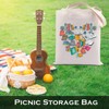 Book Lover Heart Shape Shopping Bag Bookworm Reusable Tote Bag