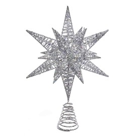 Kurt S. Adler D3347 Treetop, 15.5 inch, Silver