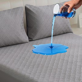 100% TPU Waterproof Mattress Protector Sets with 1 Fitted Sheet & 2 Pillowcases 18 Inches Deep Pocket Breathable Waterproof Sheets Queen Size for Adults Kids Elderly Pets (Gray)