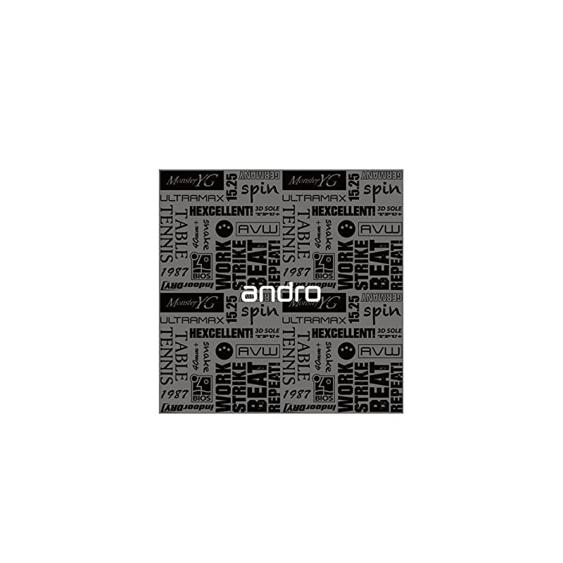 Andro 140023005 ML Table Tennis Rubber Protective Sheet, ANDRO Adsorption