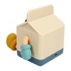 Milk Box Night Lamp Rechargeable LED Night Light Timing Bedside