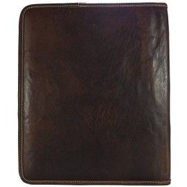 'Document Wallet Folder 4 Real Buffalo Leather Tablet Bag & In-Car Viewing Travel Case | by Alpine Leather Unisex