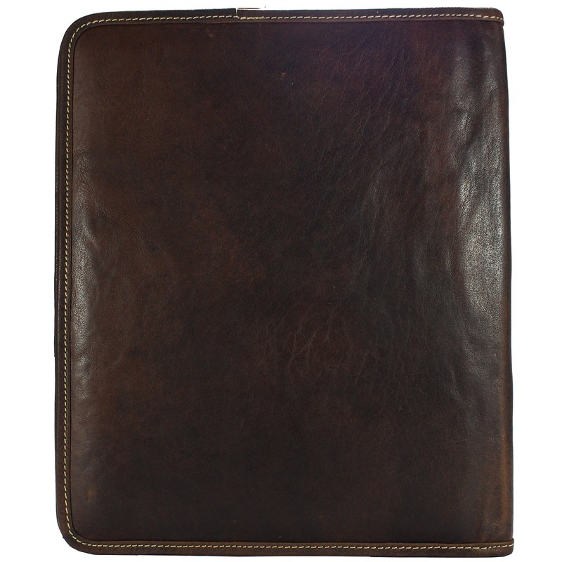 'Document Wallet Folder 4 Real Buffalo Leather Tablet Bag &