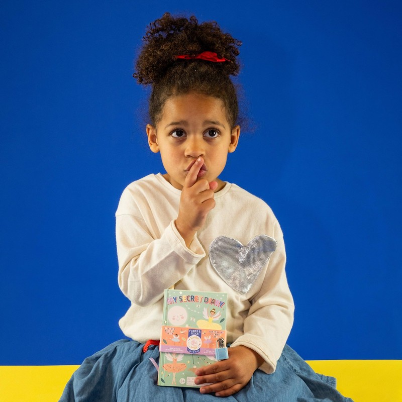 Floss and Rock Scented Secret Diary, Enchanted, 5.90-inches Length, Diaries